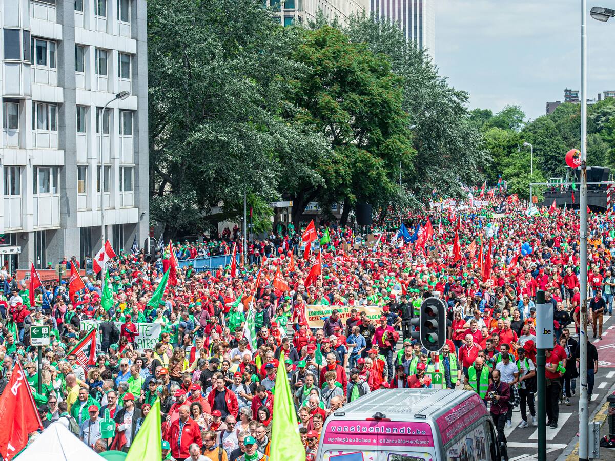 Cancelan todos los vuelos del aeropuerto de Bruselas por huelga masiva