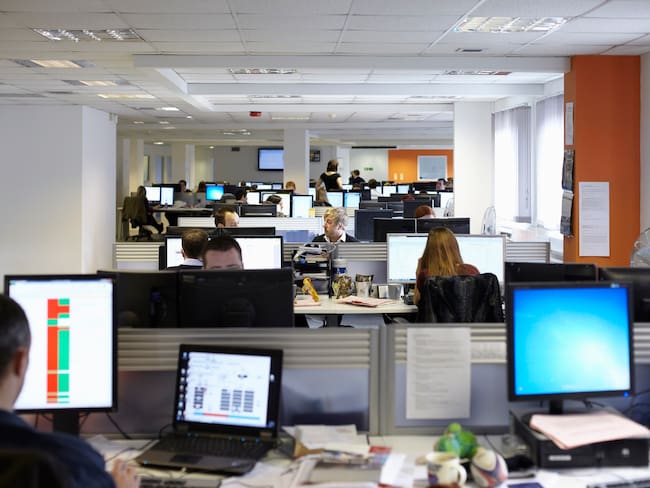 Imagen de referencia de oficina. Foto: Getty Images