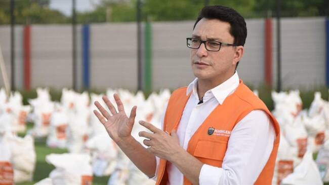 Investigan a Gobernador del Magdalena por contratos de COVID-19 . Foto: Cortesía