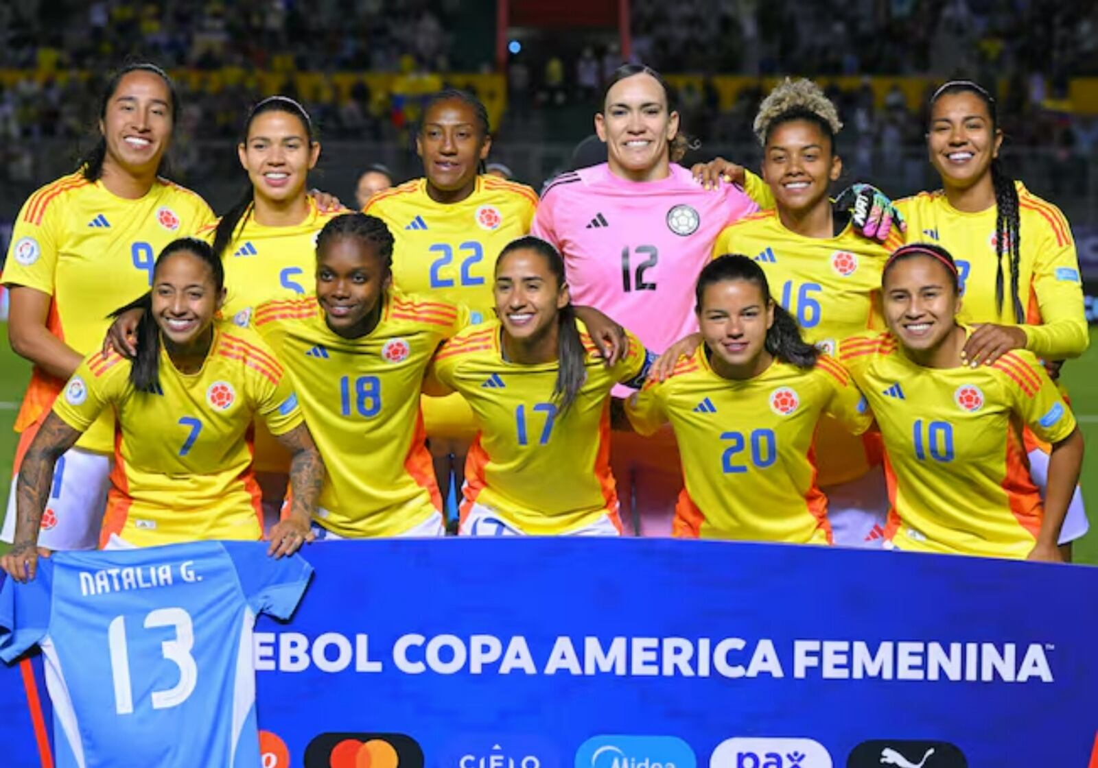 Selección Colombia femenina. Foto: FCF.