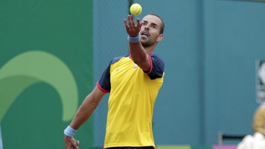 Santiago Giraldo pasa la primera prueba en el Challenger de Cassis. Foto: Colprensa
