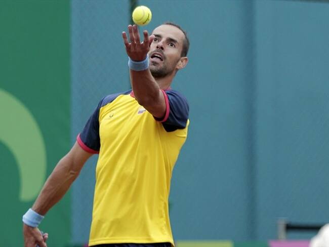 Santiago Giraldo pasa la primera prueba en el Challenger de Cassis. Foto: Colprensa