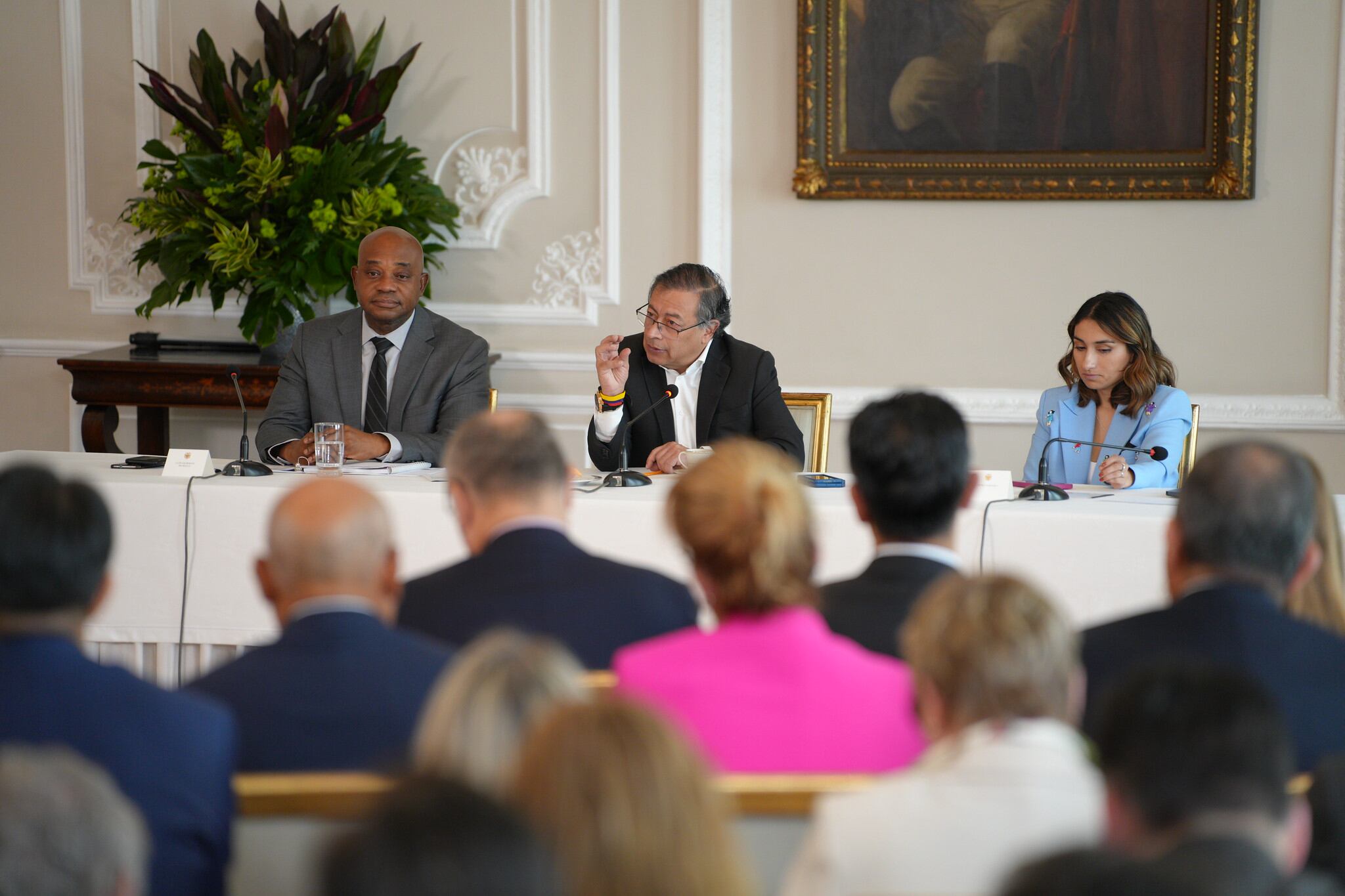 Petro denunció golpe de Estado ante el cuerpo diplomático: habló de una "alianza criminal".