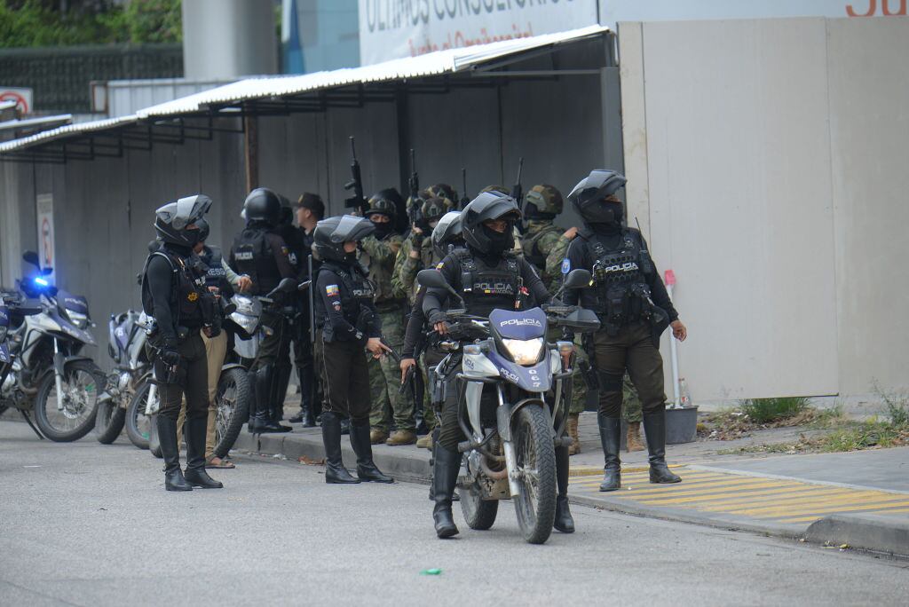 Policía de Ecuador. Foto: Getty Images.