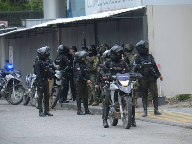 Policía de Ecuador. Foto: Getty Images.