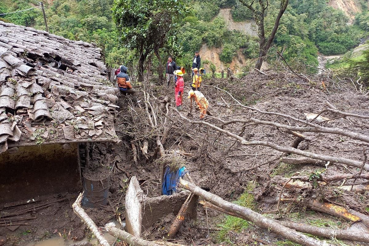 Las emergencias son atendidas por los organismos de socorro. Crédito: Red de Apoyo, Cauca.