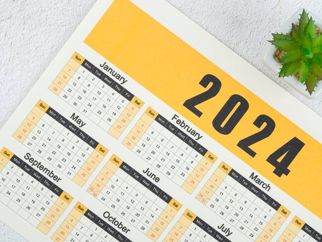 Calendario 2024. Foto: Getty Images