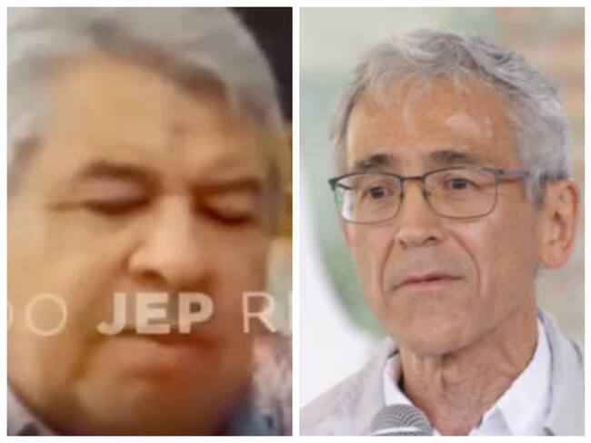 Benito Osorio y padre Francisco de Roux