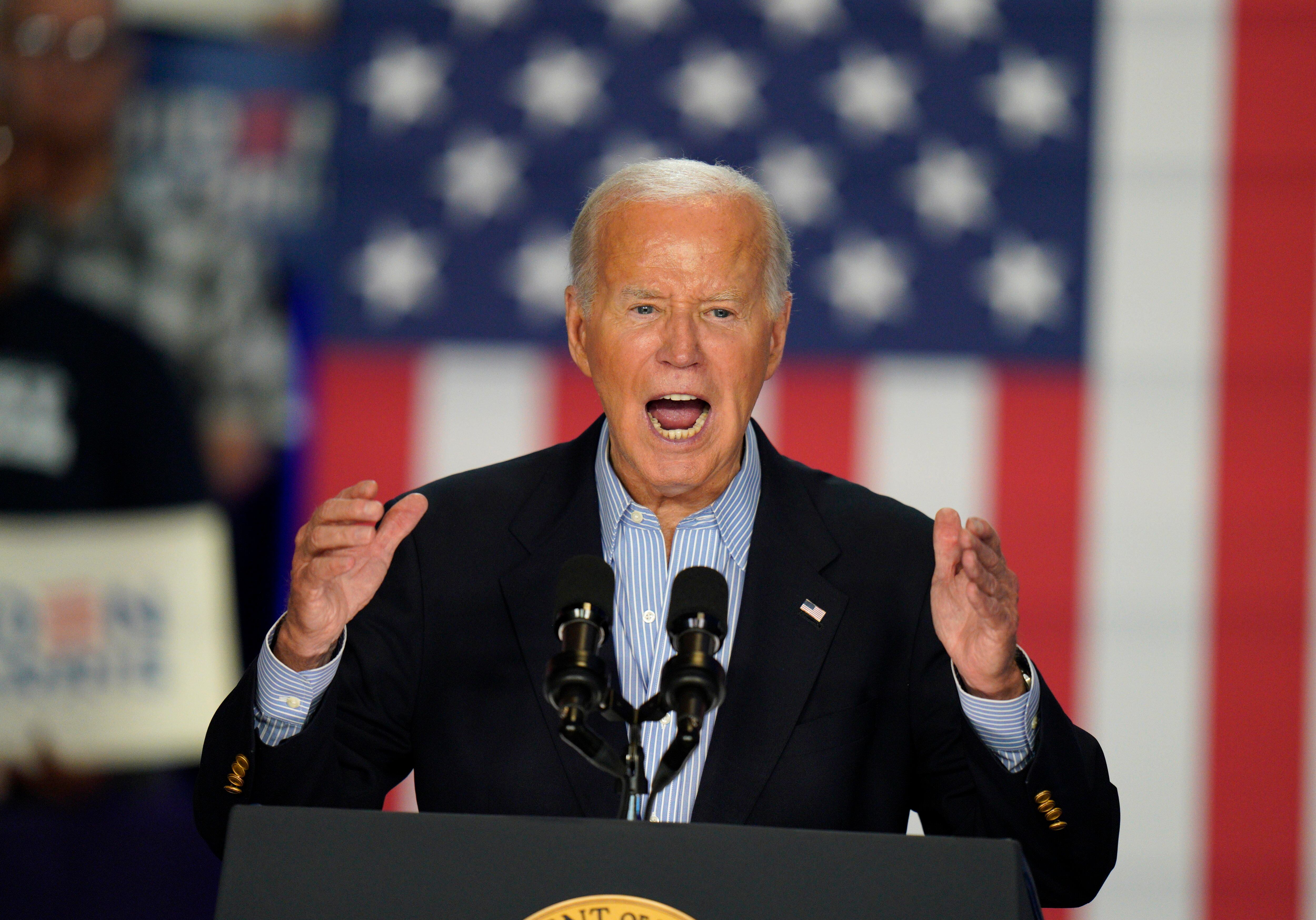 Presidente de Estados Unidos, Joe Biden. Foto: EFE/EPA/STEVE APPS