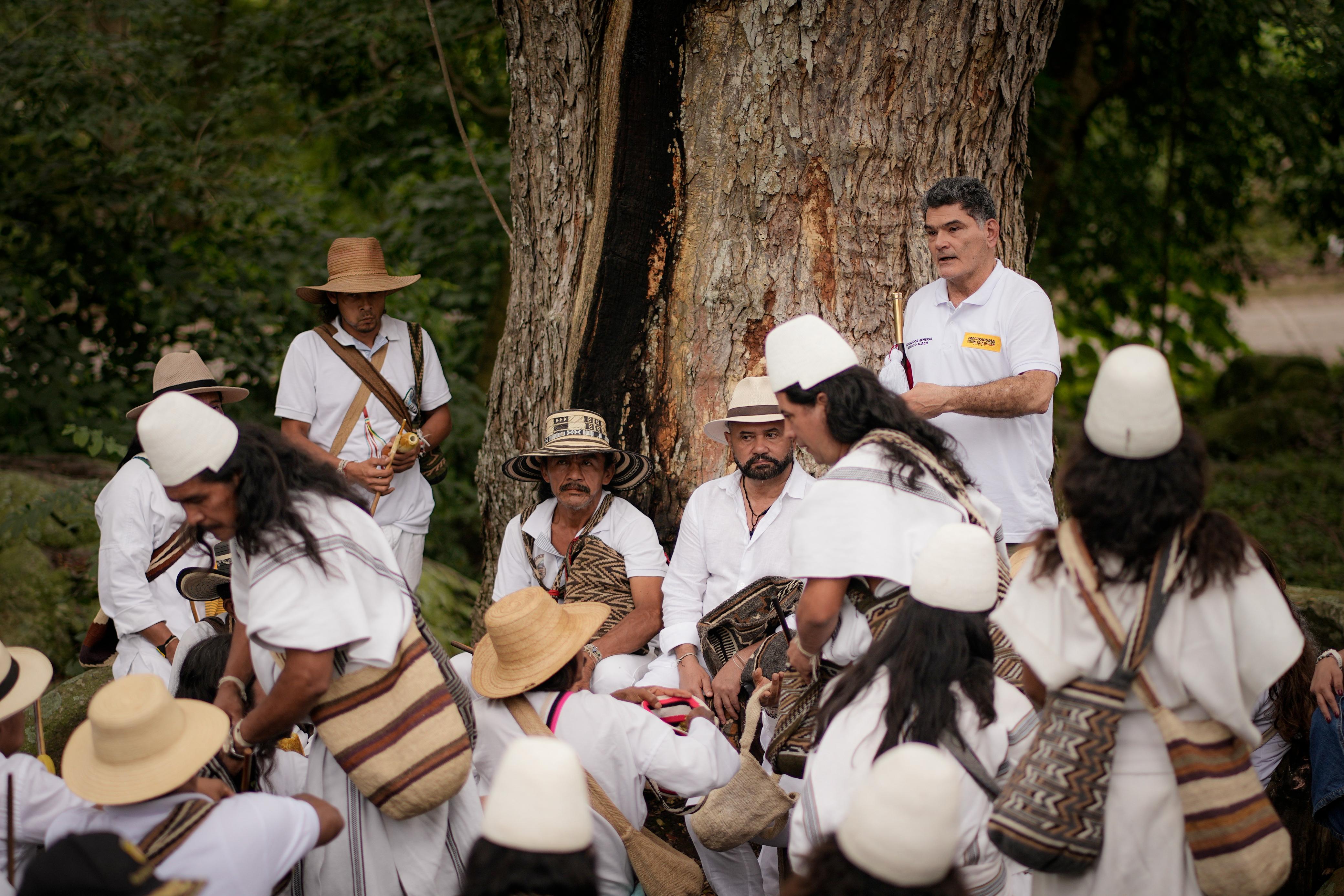 Procurador General llegó hasta la Sierra Nevada para fortalecer el diálogo con pueblos indígenas/ Procuraduría