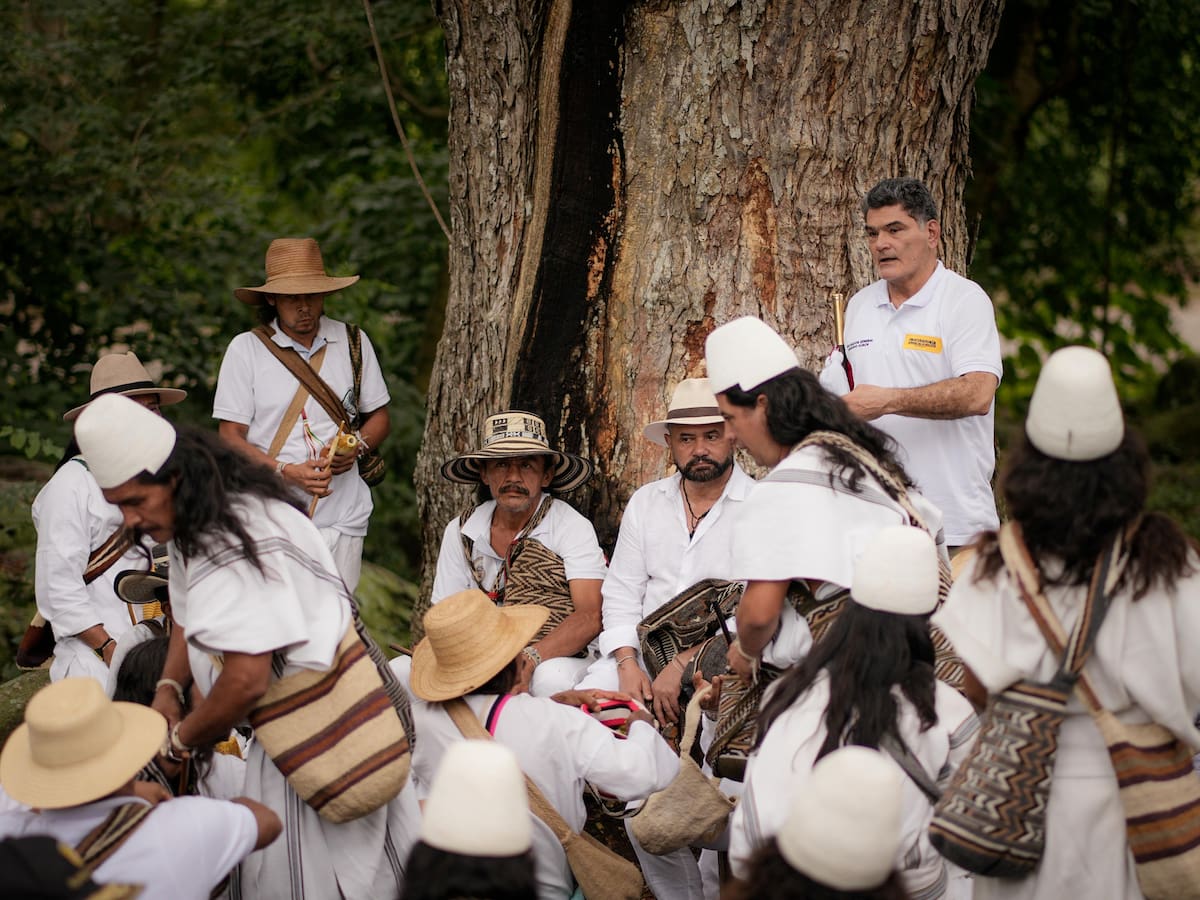 Procurador Eljach llegó hasta la Sierra Nevada para fortalecer el diálogo con pueblos indígenas