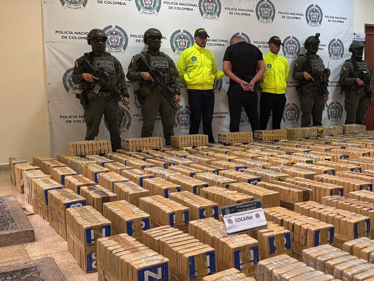 Policía incautó más de dos toneladas de cocaína que iban hacia Estados Unidos