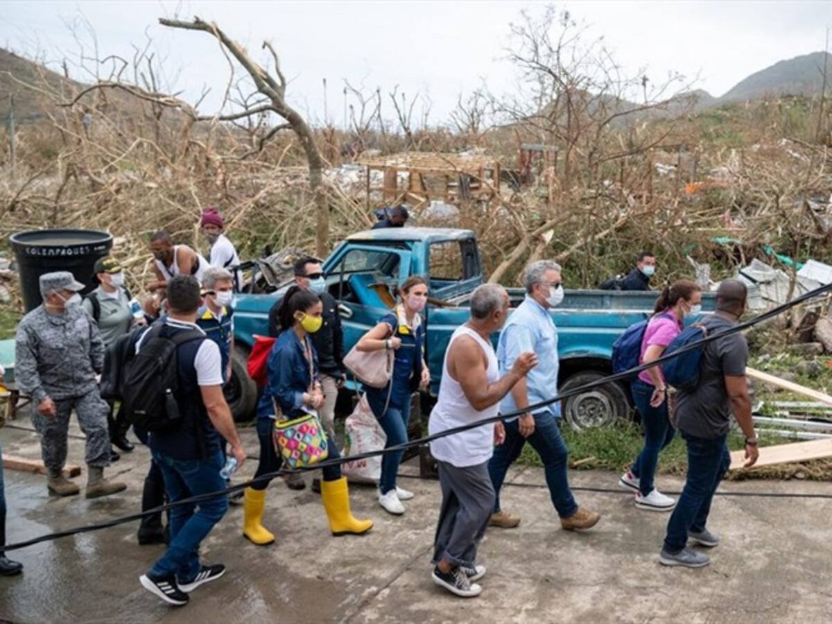 Duque declara situación de desastre en San Andrés, Providencia, Santa Catalina y sus cayos