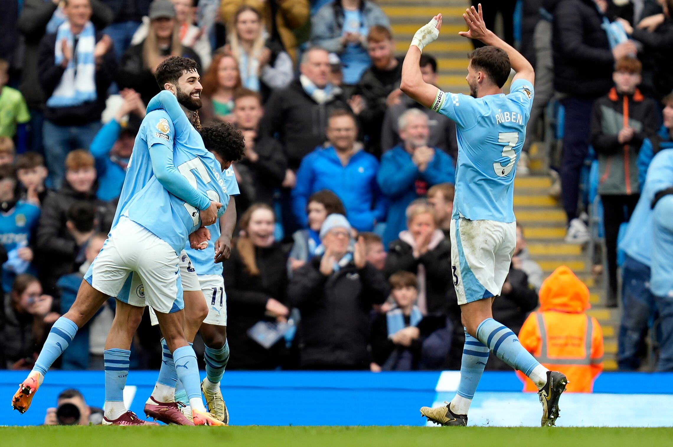 Partido Manchester city Vs. Luton, Premier League. Foto: EFE/EPA/TIM KEETON.
