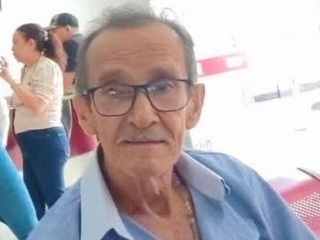 Belisario Peñaranda, adulto mayor secuestrado. / Foto: Cortesía.
