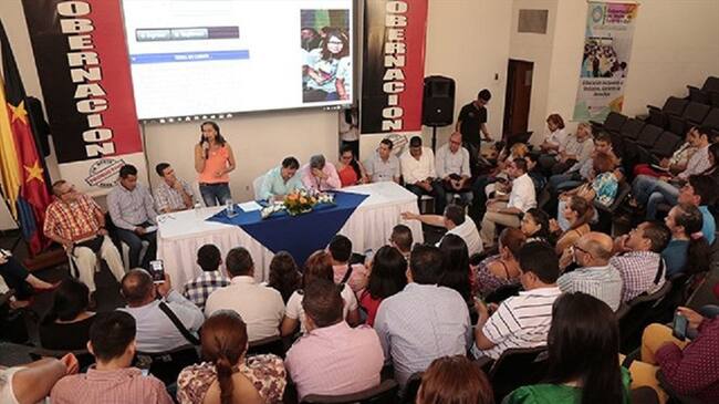 A la parálisis que se presenta en algunas sedes educativas de los municipios de San Calixto y Hacarí se suma ahora la solicitud de reubicación realizada por algunos docentes. Foto: Gobernación de Norte de Santander