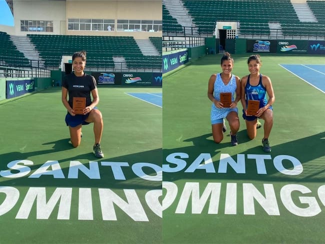 El tenis colombiano trae doble titulación por parte de María Fernanda Herazo en el W15 de Santo Domingo