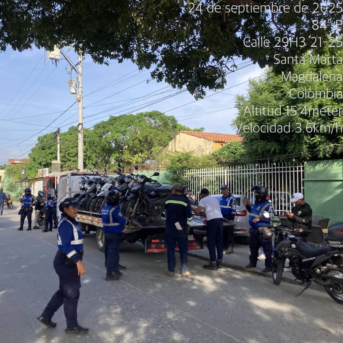 Intensifican en Santa Marta operativos a quienes ocultan o adulteran placas de los vehículos