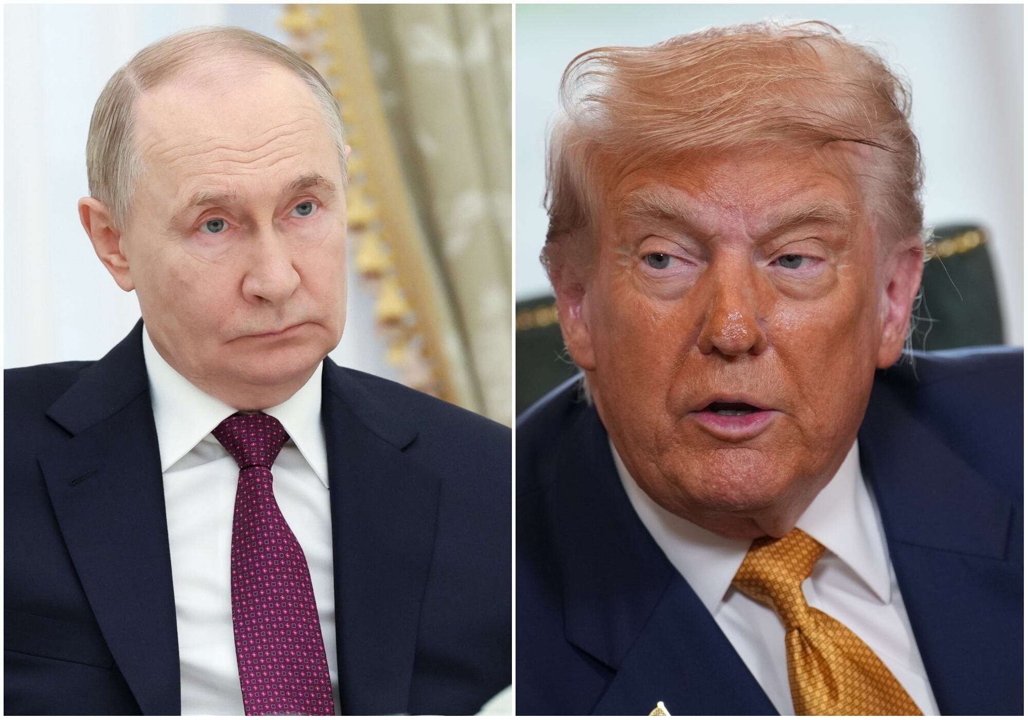 El Kremlin anunció que Vladímir Putin y Donald Trump se reunirán en los próximos días. Foto: Getty Images/ EFE.
