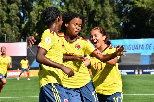 Selección Colombia en el Sudamericano Femenino Sub-17
