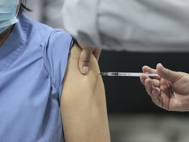 Simulacros de vacunación en Manizales, Caldas. Foto: Gaston Brito/Getty Images