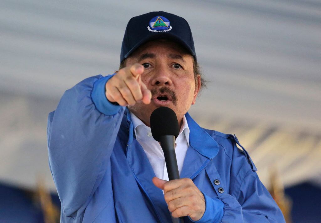 Presidente de Nicaragua, Daniel Ortega. Foto: INTI OCON/AFP/Getty Images