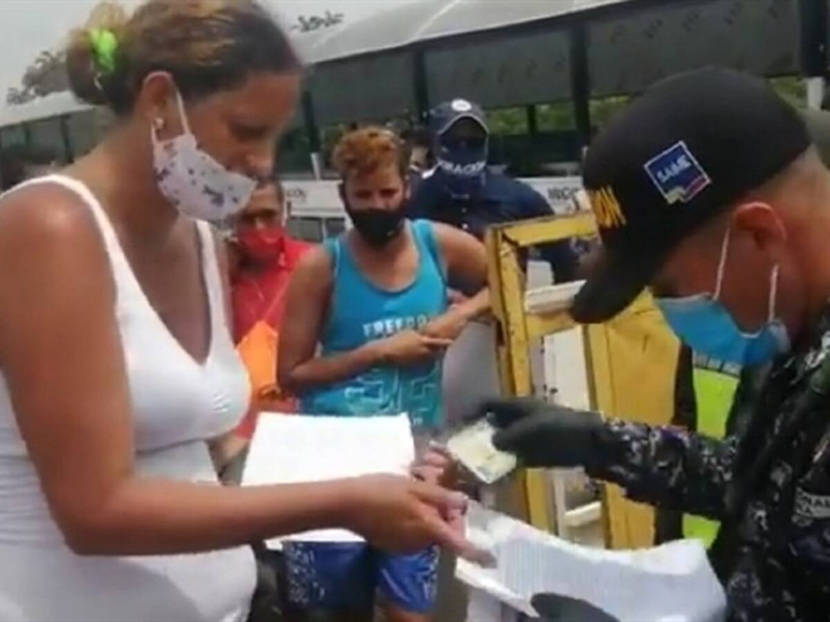 Autoridades permitieron el paso de migrantes retornados hacia Venezuela