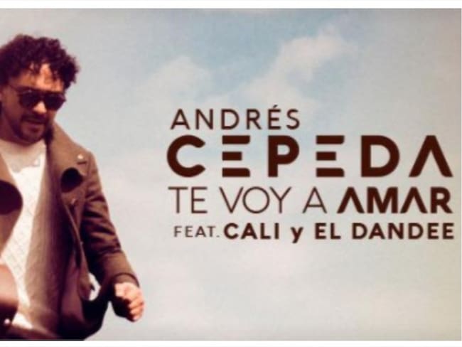 Andrés Cepeda presenta su nuevo sencillo &quot;te voy a amar&quot; FT. Cali & El Dandee