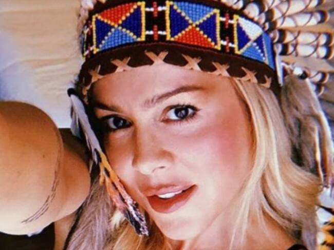 Natalia París posó sin sostén tras polémica por el dióxido de cloro. Foto: Instagram: @nataliaparisartist