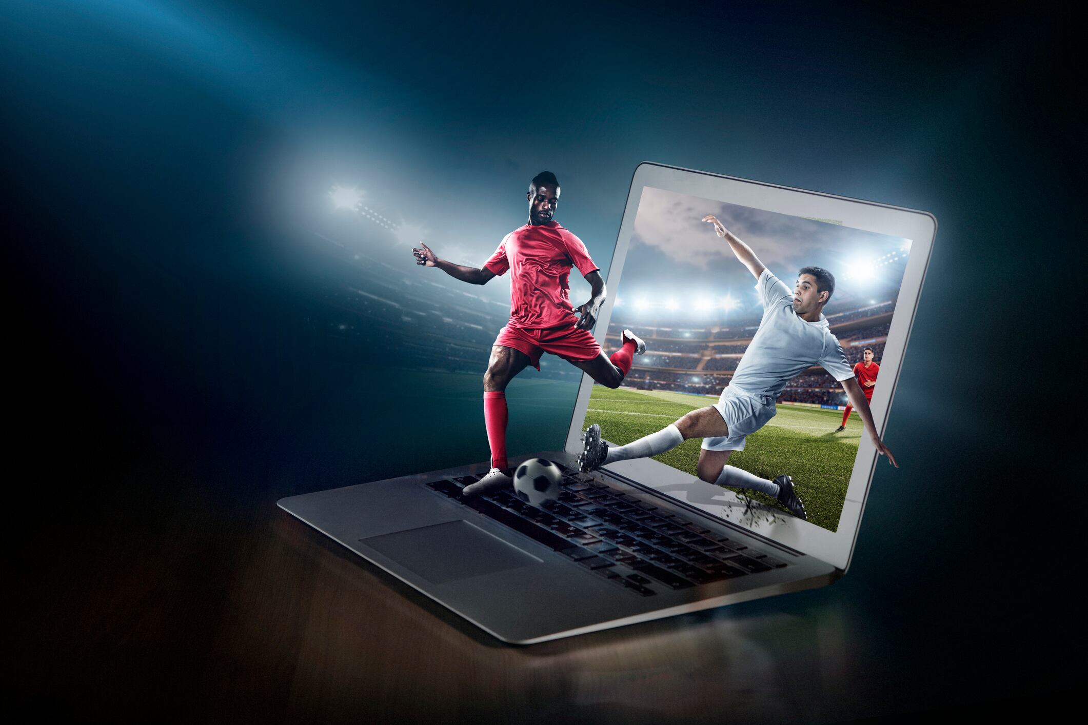 Transmisión de partidos de fútbol (Foto: Getty Imágenes)