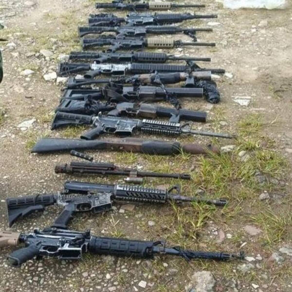 Autoridades incautaron material de guerra en el Meta