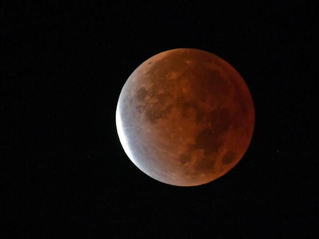 Eclipse lunar de mayo 2022. Crédito: GettyImages