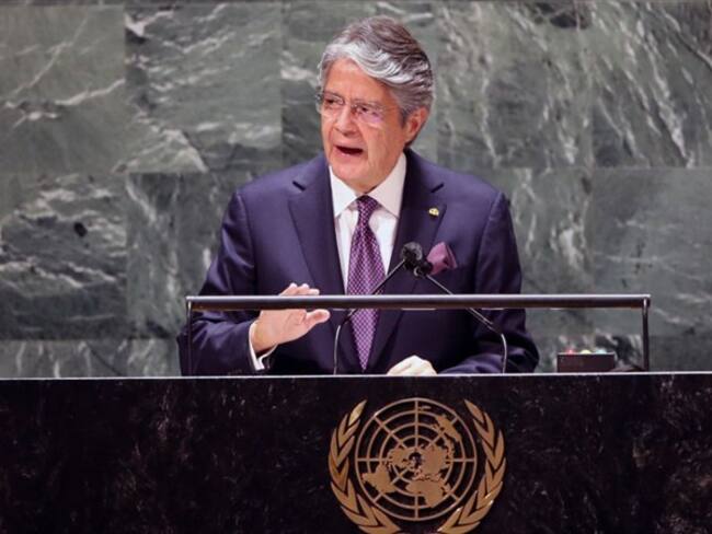 Según la investigación periodística de los Pandora Papers, Lasso habría controlado 14 sociedades "off-shore".. Foto: Spencer Platt/Getty Images