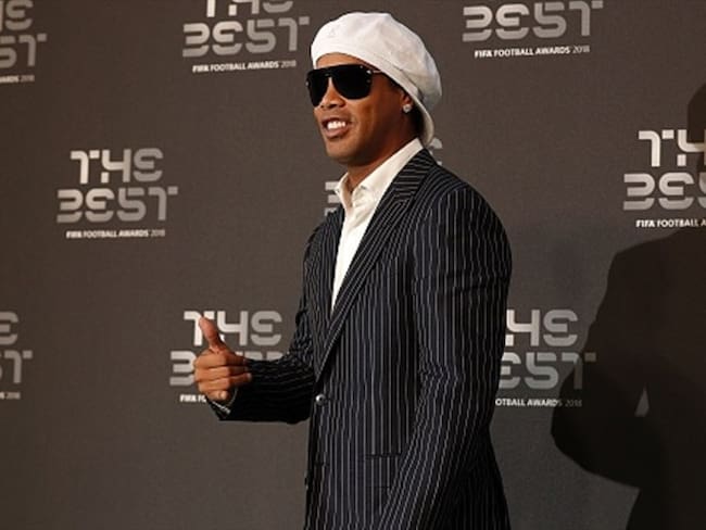 Ronaldinho tendrá fiesta privada en su paso por Bogotá. Foto: Getty Images
