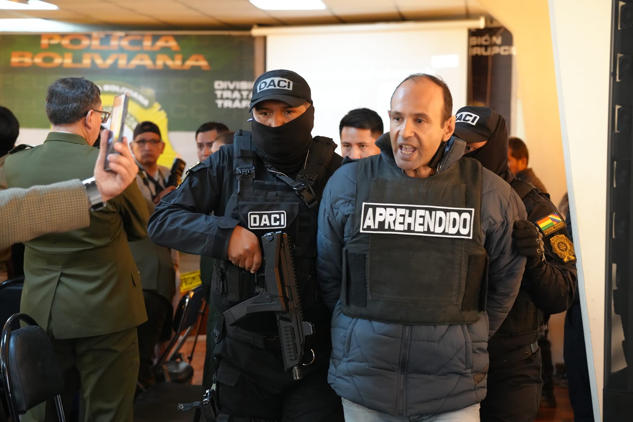 Activista Fernando Hamdan. Foto: EFE/ Ministerio De Gobierno SOLO USO EDITORIAL/