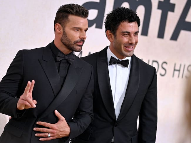 Ricky Martin y Jwan Yosef. (Photo by Lionel Hahn/Getty Images)