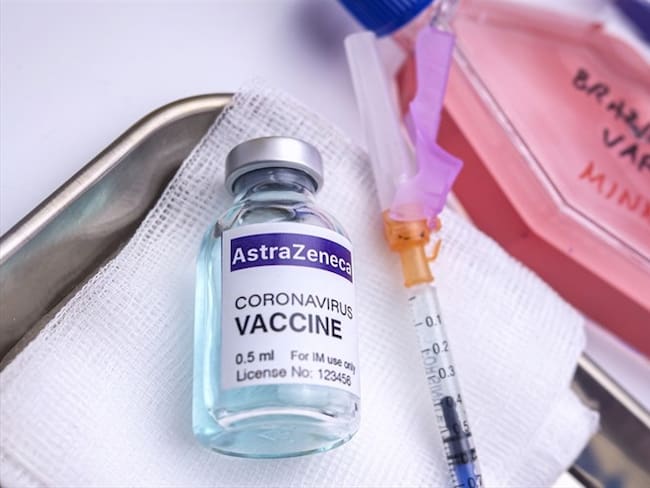 Vacuna de AstraZeneca . Foto: Getty Images