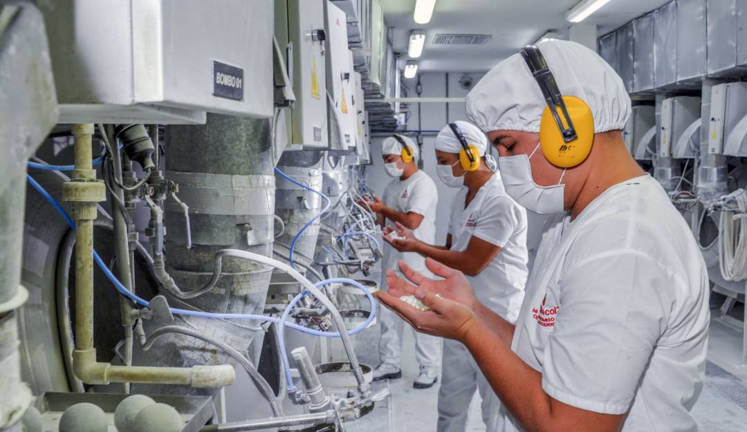 Empleados sector industrial. Foto: Colprensa. 