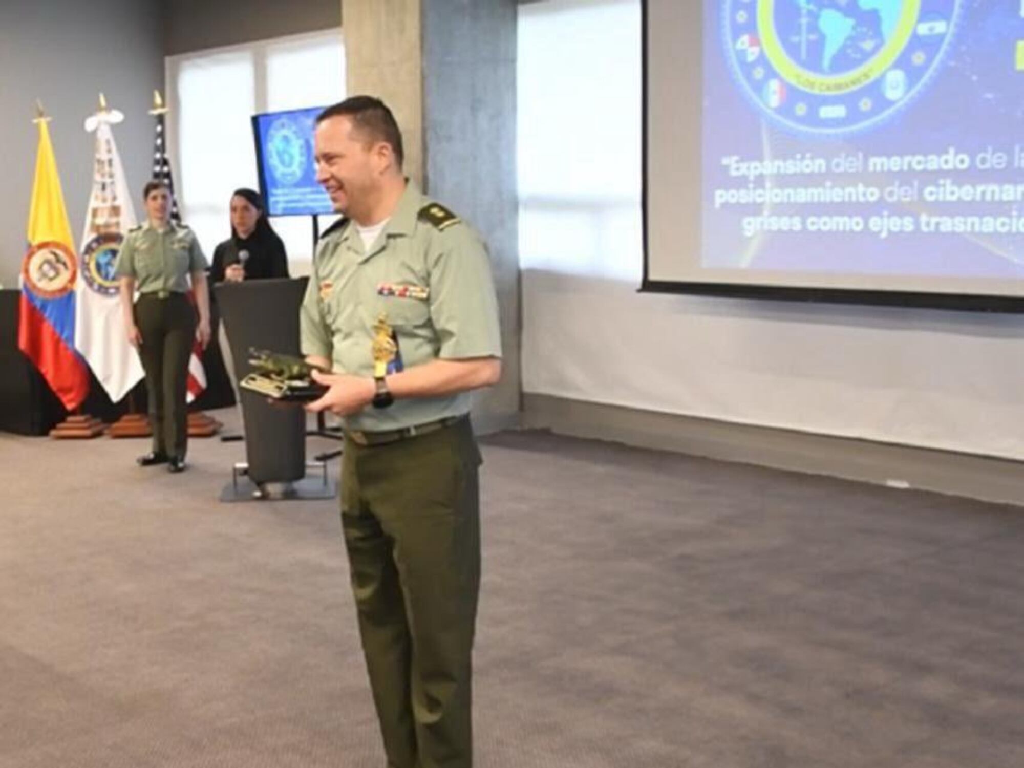 Cumbre de cooperación internacional contra el narcotráfico se realizó en Barranquilla. Foto: @DirectorPolicia