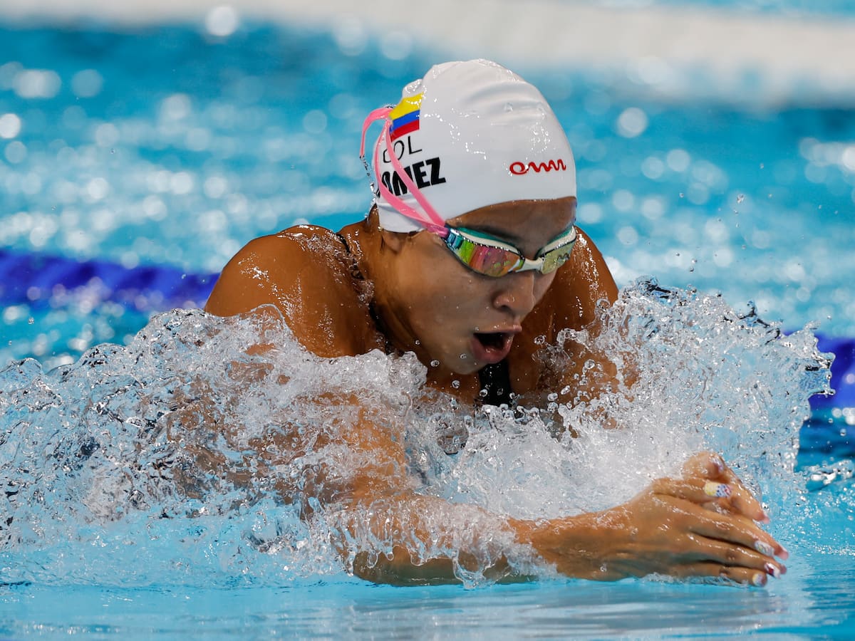 Natación de pecho 100 metros: Anthony Rincón y Stefanía Gómez, eliminados de los JJOO
