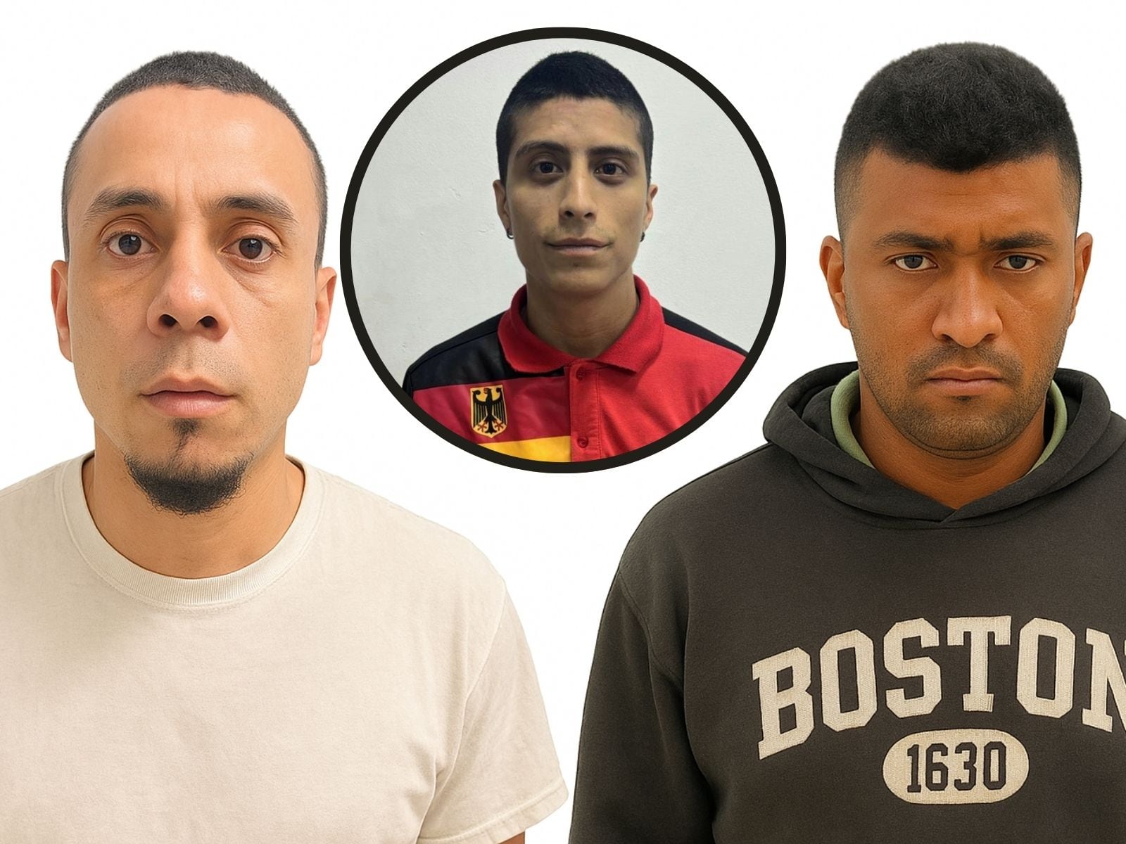 Fugados en Risaralda  (foto: Policía Nacional, suministrada)