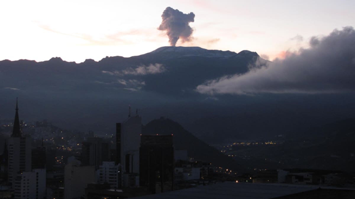 Volcán Nevado del Ruiz: ¿cuál es el riesgo si llega a hacer erupción?