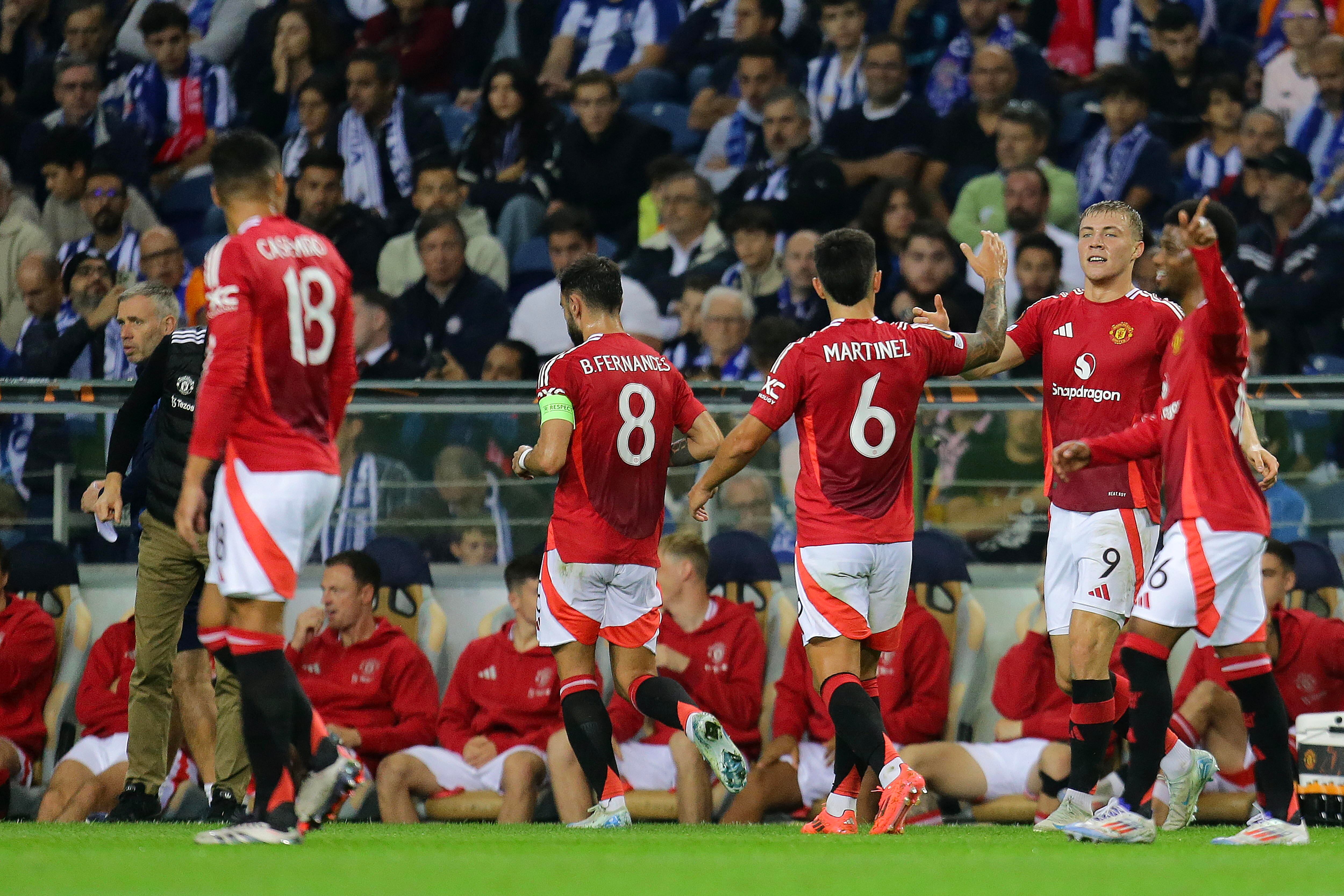 Manchester United. EFE/EPA/MANUEL FERNANDO ARAUJO