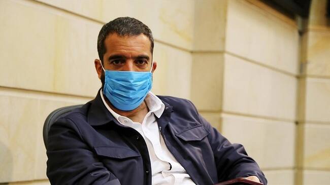 El saliente presidente del Senado, Arturo Char, hizo un balance de su paso como cabeza de la Rama Legislativa. Foto: Colprensa / SENADO