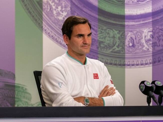 El tenista Roger Federer confirma que cirugía en su rodilla lo tendrá por fuera de las canchas una temporada. Foto: Getty Images/Pool