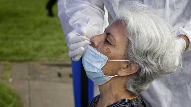 Casos de COVID-19 en Colombia. Foto: Colprensa