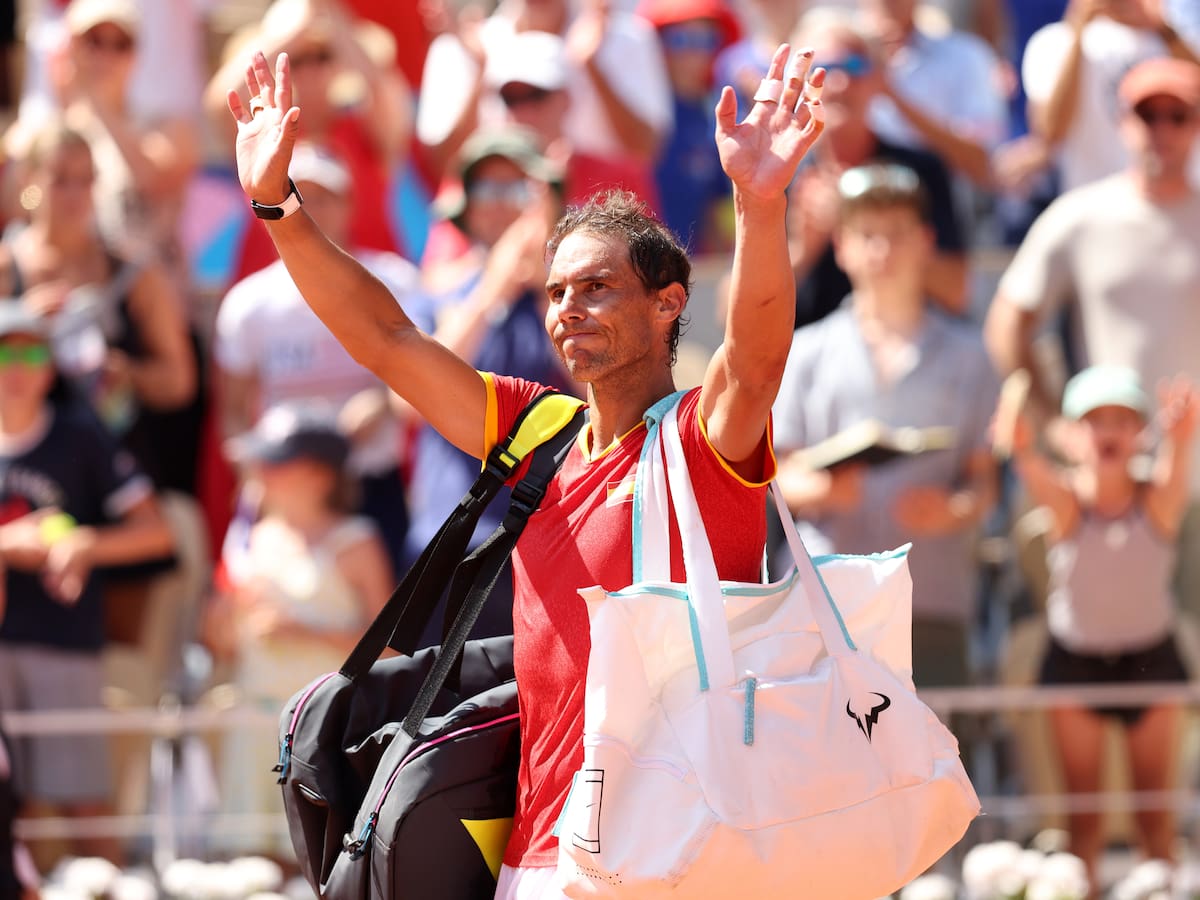 Rafael Nadal anunció su retiro del tenis profesional