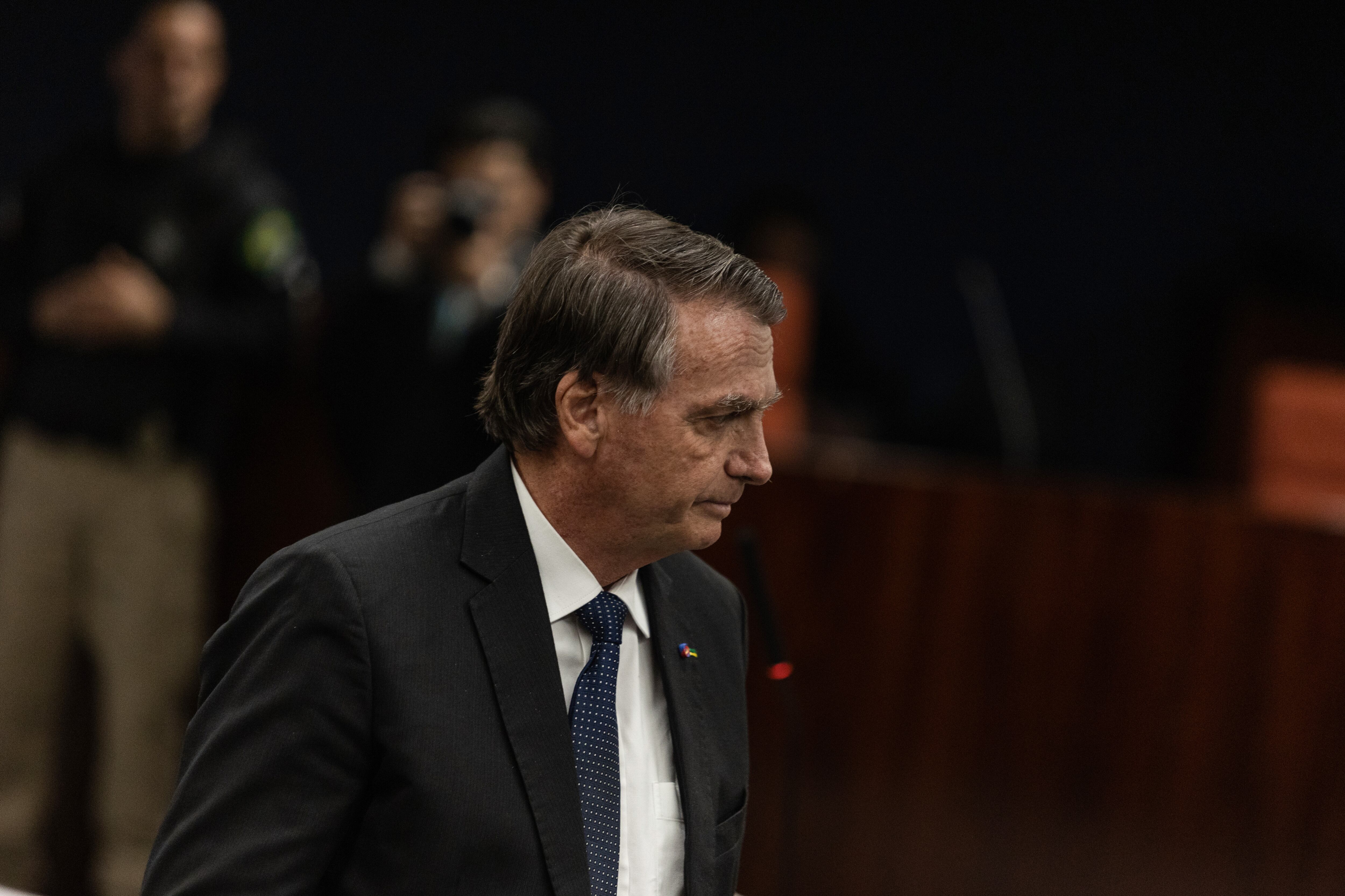 Expresidente de Brasil, Jair Bolsonaro. FOTO: Arthur Menescal/Getty Images