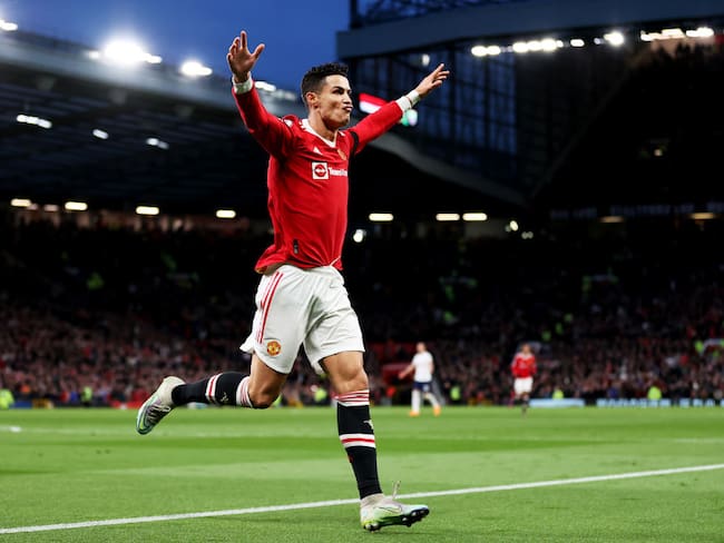 Cristiano Ronaldo enManchester United  (Photo by Naomi Baker/Getty Images)