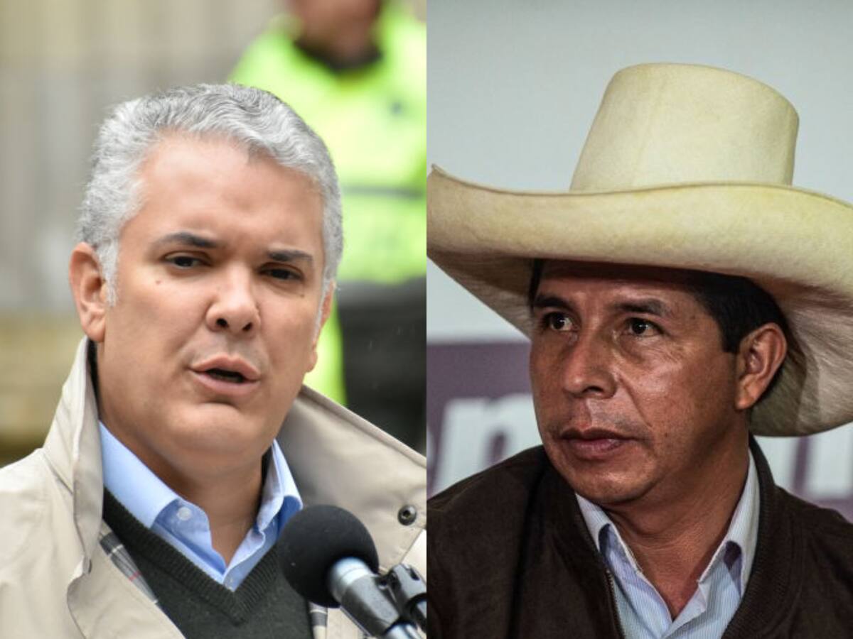 Ya no habrá encuentro entre el presidente Duque y su homólogo peruano Pedro Castillo